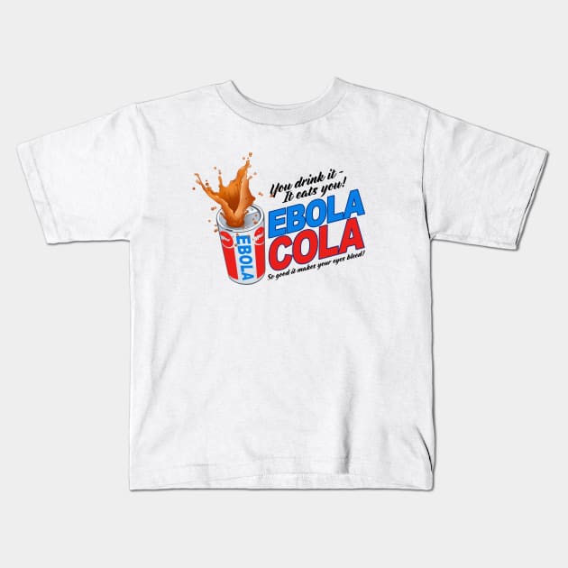 Transmetropolitan Ebola Cola Kids T-Shirt by Scud"